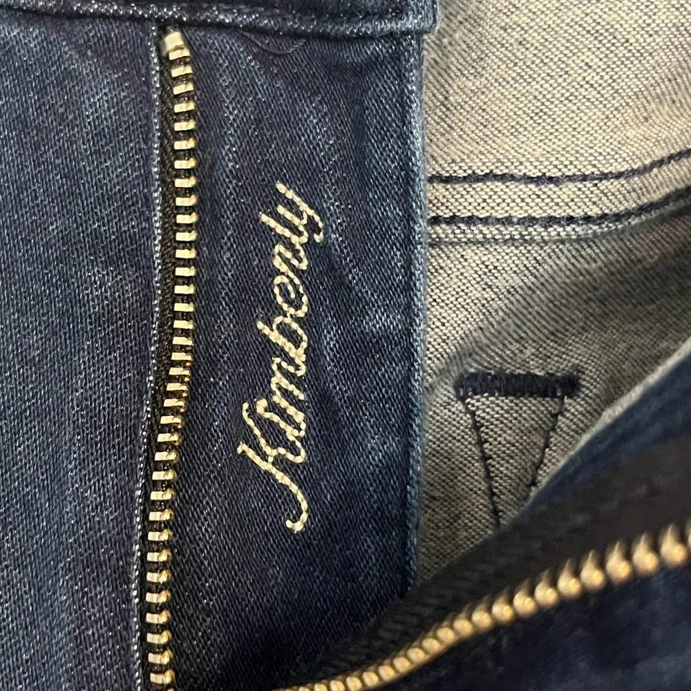 Jacob Cohen Women's Dark Blue Skinny Jeans with Striped Tie Belt - Picture 6 of 16